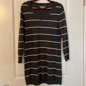 Banana Republic striped sweater dress